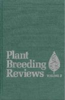 Plant Breeding Reviews - Группа авторов 
