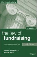 The Law of Fundraising, 2019 Cumulative Supplement - Bruce R. Hopkins 