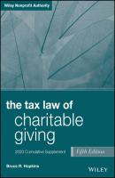 The Tax Law of Charitable Giving - Bruce R. Hopkins 