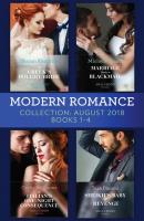 Modern Romance August 2018 Books 1-4 Collection - Tara Pammi Mills & Boon Series Collections