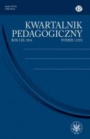 Kwartalnik Pedagogiczny 2014/3 (233) - Группа авторов KWARTALNIK PEDAGOGICZNY
