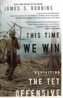 This Time We Win - James S Robbins 