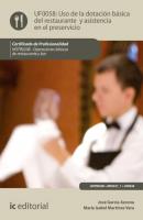 Uso de la dotación básica del restaurante y asistencia en el preservicio. HOTR0208 - José García Azcona 