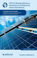 Montaje eléctrico y electrónico en instalaciones solares fotovoltaicas. ENAE0108 - S. L. Innovación y Cualificación 