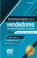Entrenamiento para vendedores, desarrollo de habilidades comerciales - Gabriel Jaime Soto 