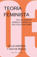 Teoría feminista 03 - Celia Amorós Estudios sobre la mujer
