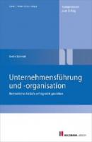 Unternehmensführung und -organisation - E. Schmidt 