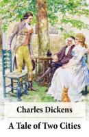 A Tale of Two Cities (Unabridged with the original illustrations by Phiz) - Charles Dickens 