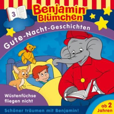 Benjamin Blümchen, Gute-Nacht-Geschichten, Folge 3: Wüstenfüchse fliegen nicht (Ungekürzt) - Vincent Andreas 