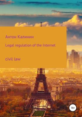 Legal regulation of the Internet - Антон Олегович Калинин 