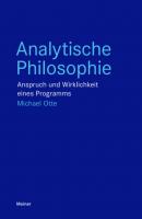 Analytische Philosophie - Michael Otte Blaue Reihe