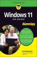 Windows 11 For Seniors For Dummies - Curt  Simmons 