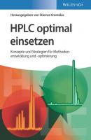 HPLC optimal einsetzen - Группа авторов 