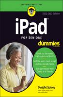 iPad For Seniors For Dummies - Dwight Spivey 