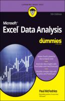 Excel Data Analysis For Dummies - Paul McFedries 