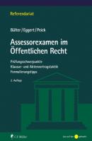 Assessorexamen im Öffentlichen Recht - Gerhard Bülter 