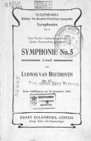 Symphonie № 5 c-moll, op. 67 von Ludwig van Beethoven - Людвиг ван Бетховен 