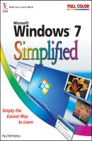 Windows 7 Simplified - Paul  McFedries 
