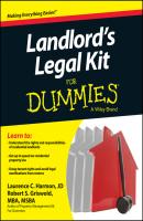 Landlord's Legal Kit For Dummies - Laurence  Harmon 