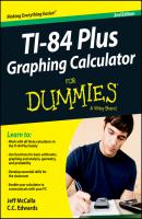 Ti-84 Plus Graphing Calculator For Dummies - Jeff  McCalla 