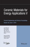 Ceramic Materials for Energy Applications V - Hua-Tay  Lin 