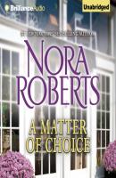 Matter of Choice - Нора Робертс 