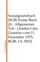 Sozialgesetzbuch (SGB) - Erstes Buch (I) - Отсутствует 
