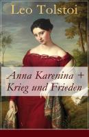 Anna Karenina + Krieg und Frieden - Leo Tolstoi 