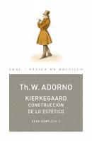 Kierkegaard. Construcción de lo estético - Theodor W.  Adorno Básica de Bolsillo