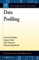 Data Profiling - Lukasz Golab Synthesis Lectures on Data Management