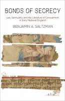 Bonds of Secrecy - Benjamin A. Saltzman The Middle Ages Series