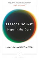 Hope In The Dark - Rebecca Solnit 