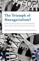 The Triumph of Managerialism? - Отсутствует 