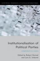 Institutionalisation of Political Parties - Отсутствует 