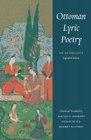 Ottoman Lyric Poetry - Отсутствует Publications on the Near East