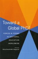 Toward a Global PhD? - Отсутствует 