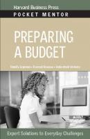 Preparing a Budget - Группа авторов Pocket Mentor