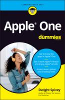 Apple One For Dummies - Dwight Spivey 