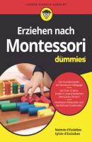 Erziehen nach Montessori für Dummies - Noemie d'Esclaibes 